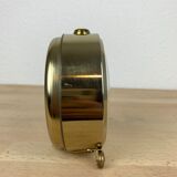 Clock alarm clock Jaz gold metal