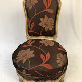 Louis XV style chair in lacquered wood XXth
