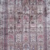 Handmade silk cashmere rug 173x120cm