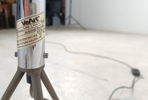 Lampadaire post-moderne en verre de Murano par Veart, 1990