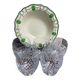 Lot de 5 gobelets en cristal