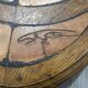 Round coffee table Roger Capron Vallauris - Model "Les Herbiers" - Diameter