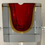Murano Sommerso ashtray-empty pockets