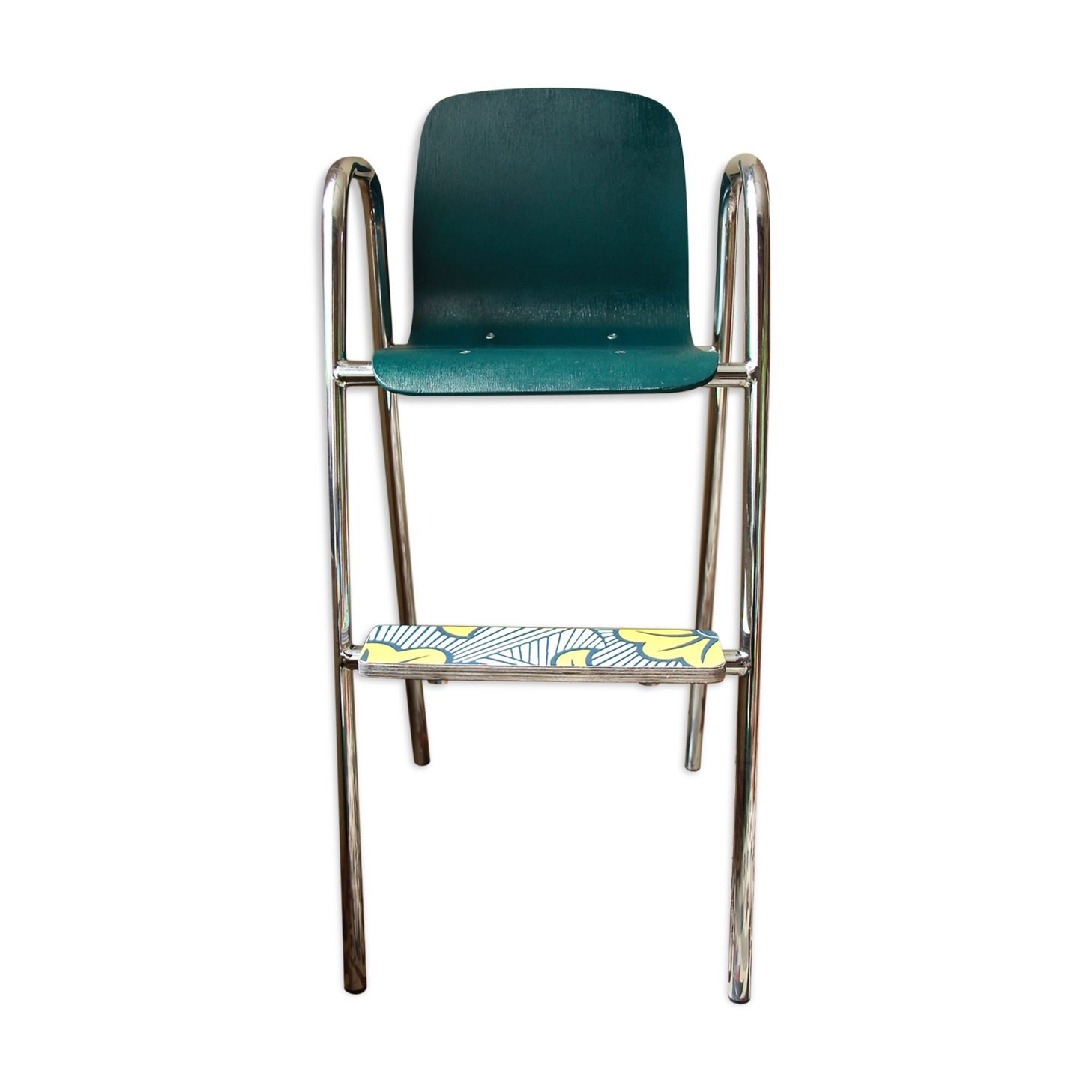 Vintage high chair for children