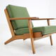 GE290 oak chair by Hans J Wegner for Getama Denmark