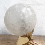 Vintage globe clip lamp