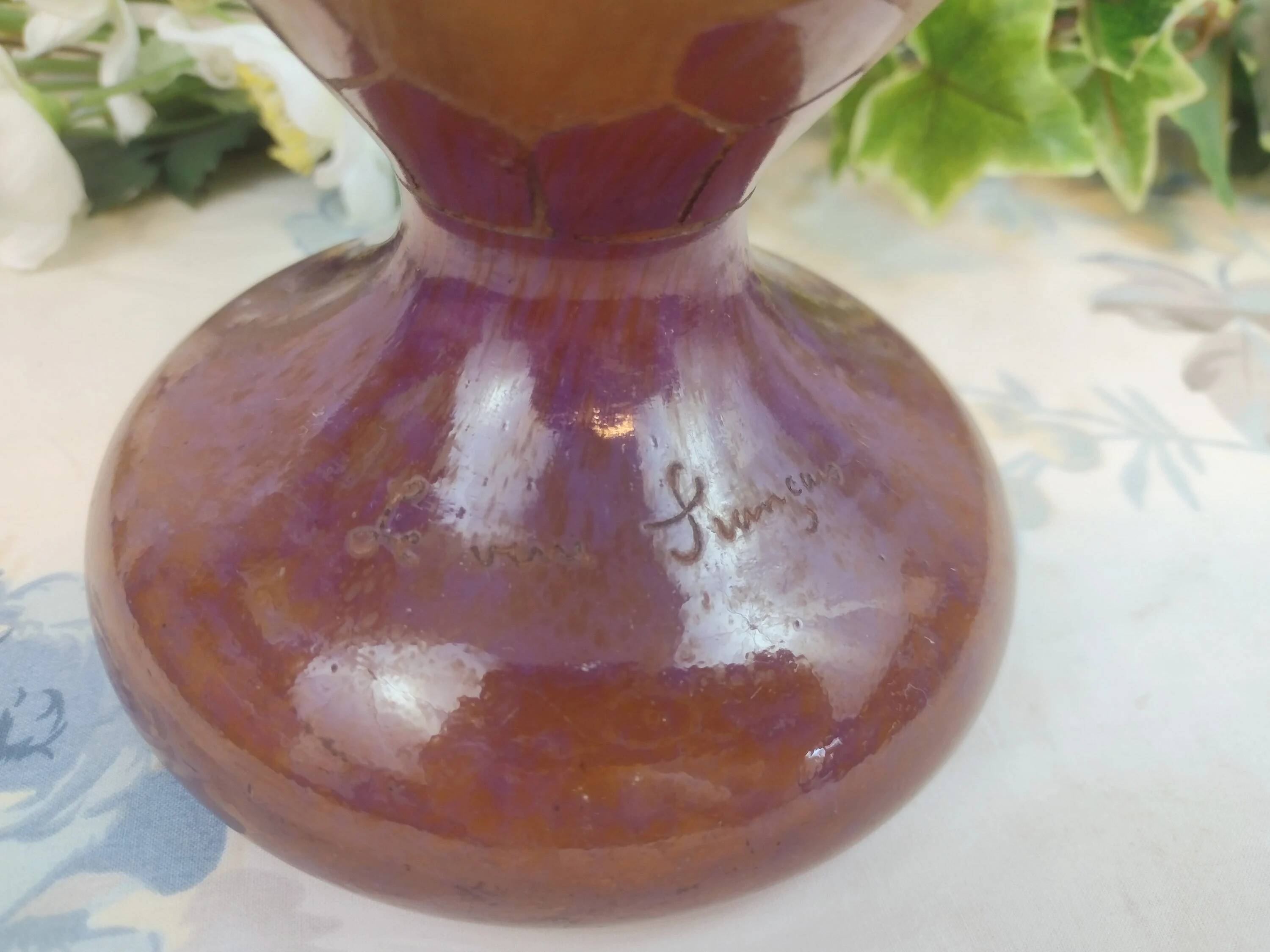 Large vase Le Verre Français