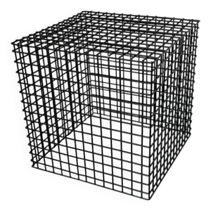 Table d'appoint cubiste