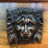 Napoleon III walnut mirror