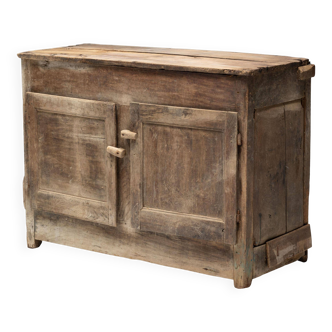 Rustic Wabi Sabi Cabinet, France, 19th Century