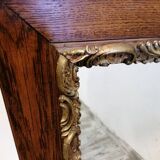 Wooden mirror