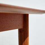 Restored teak dining table