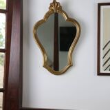 Antique Louis XV gilded wood mirror