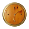 Bony clock in 80s white oak wood