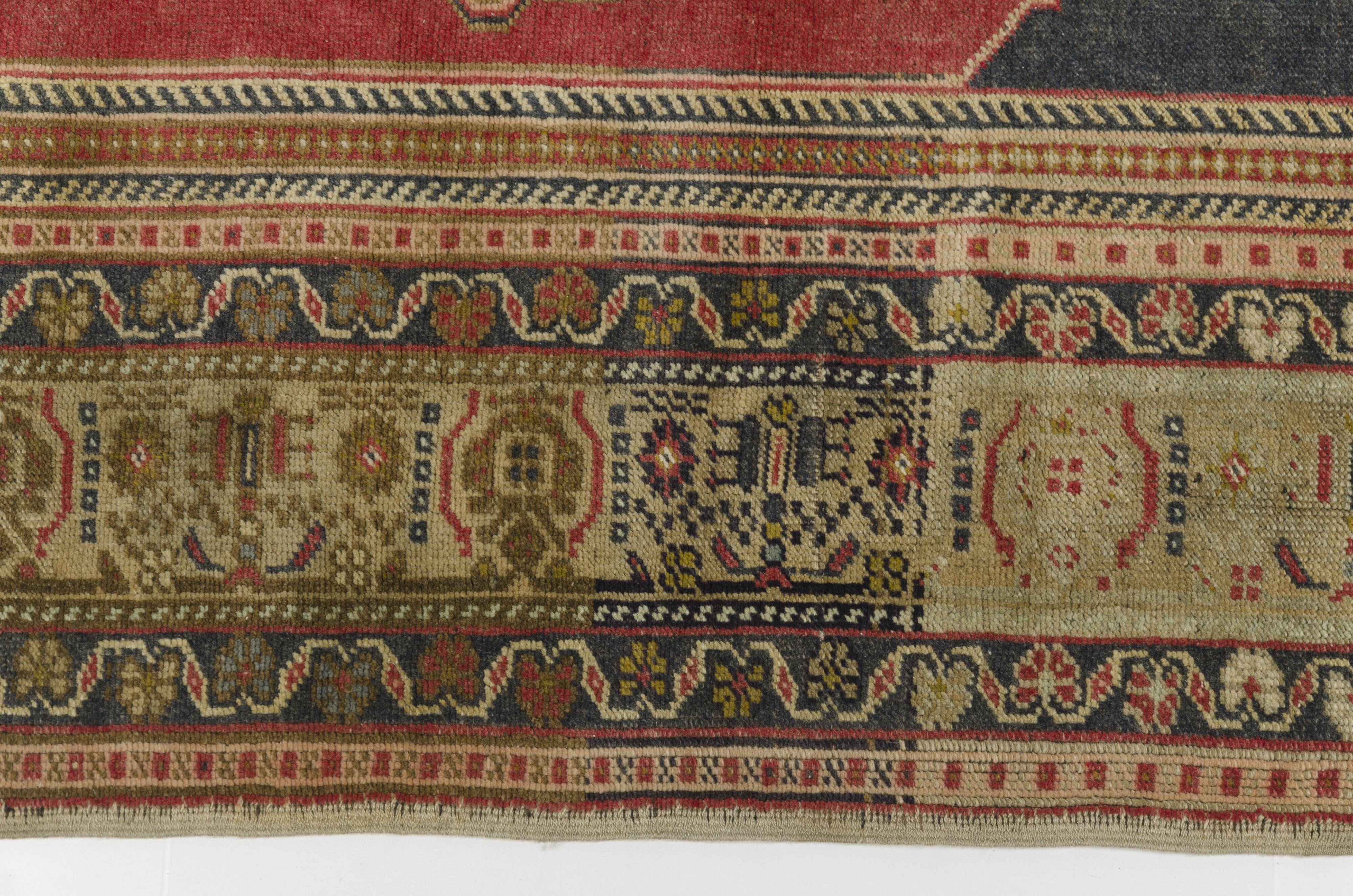Anatolian Floral Oushak Rug