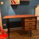 Vintage desk 60s wood and metal