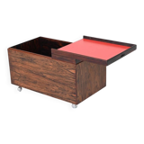 Poul Norreklit dry bar in rosewood Dyrlund Denmark 1960