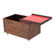Poul Norreklit dry bar in rosewood Dyrlund Denmark 1960