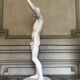 Plaster cast of a flayed figure