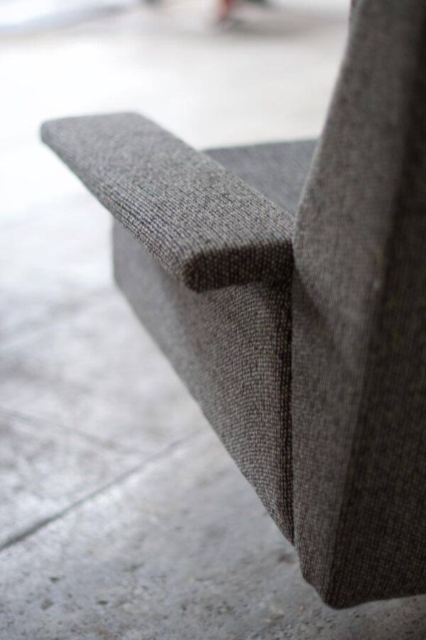 Canapé tissus convertible de Jean René Caillette édition Steiner 1961