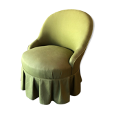 Fauteuil crapaud ancien
