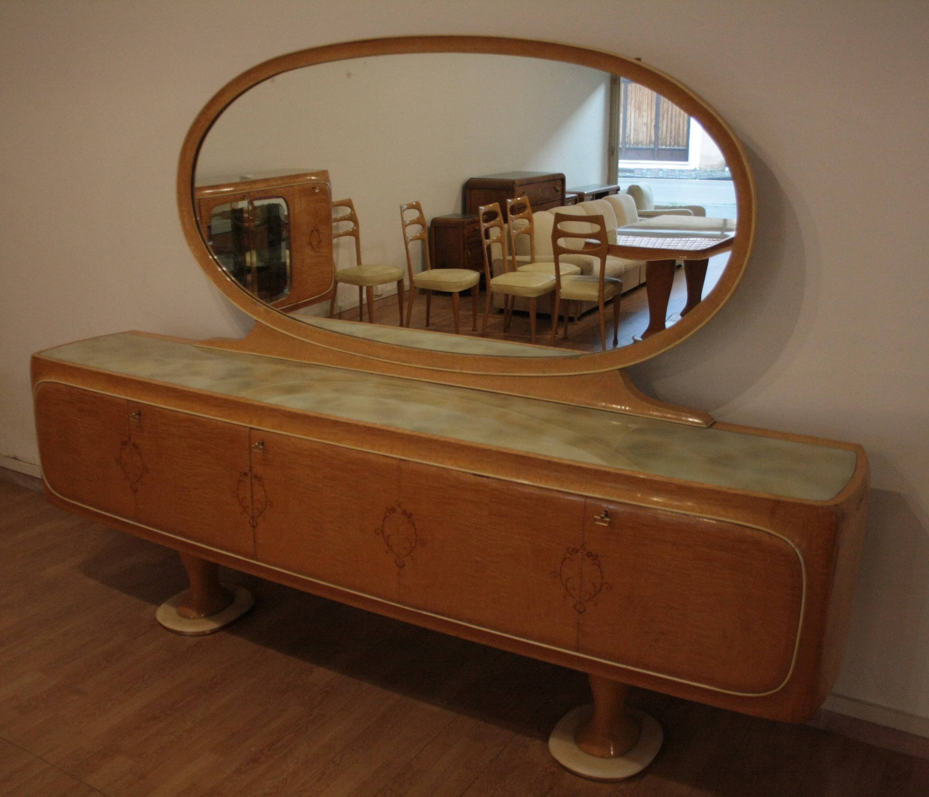 Buffet moderne du milieu du siècle, années 1950