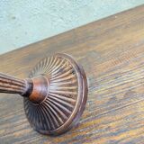 Large 19th century wrought iron candlestick