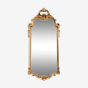 Mirror in a golden frame, Northern Europe, early 20th century.