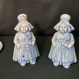 2211826 Vintage service with Breton liqueur cups and carafes ceramic XXth