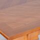 Art Deco Oak & Spruce Folding Table attributed to J. Leleu, France, 1920s