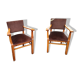 Biedermeier period armchairs