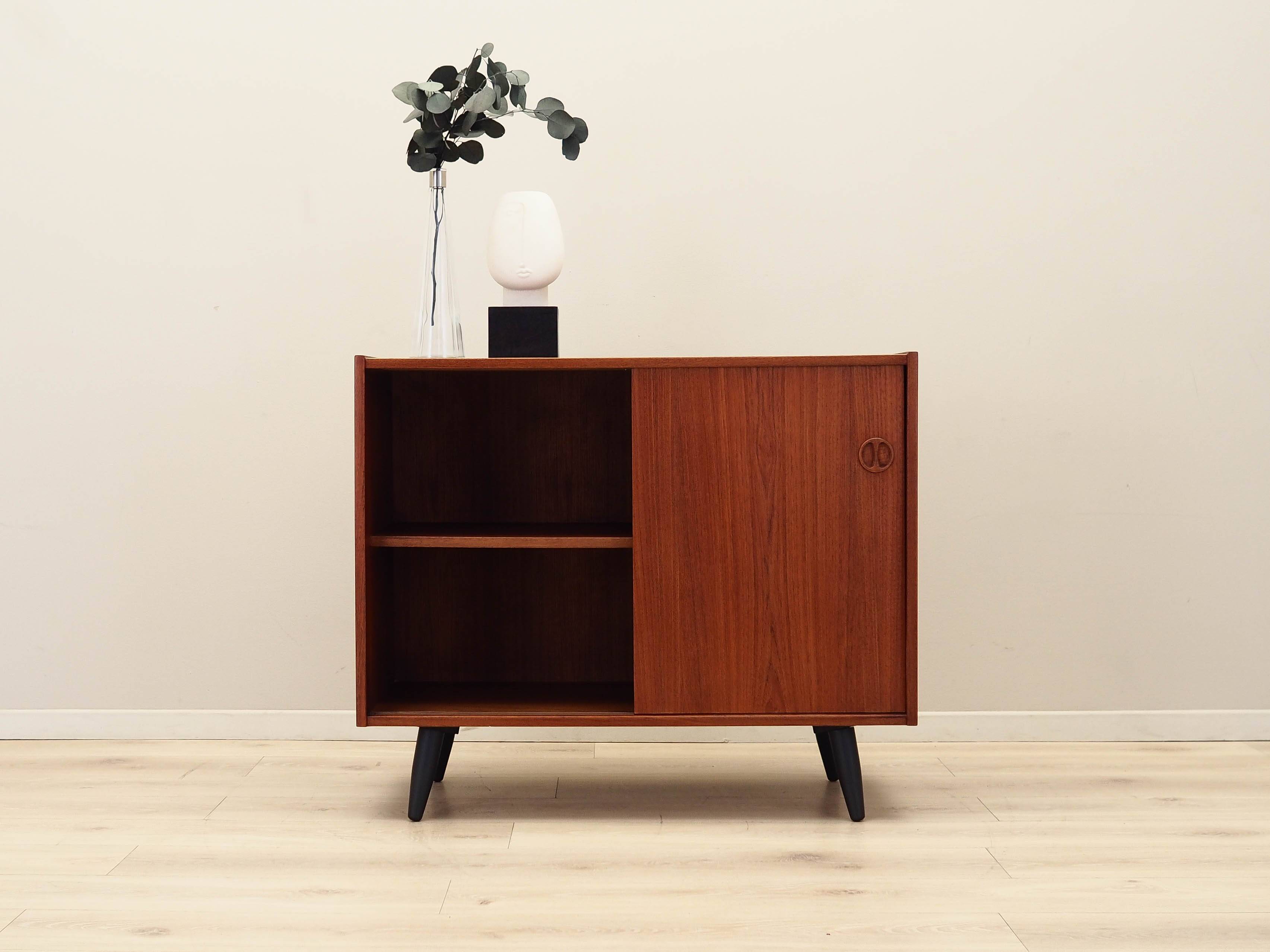 Teak cabinet, Danish design, 1970s, production: Denmark
