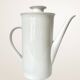 White porcelain coffee pot Rosenthal
