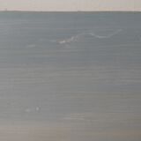 Ancient dog painting and landscape