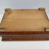 Old wooden storage box