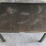 Metal table with drawer, industrial or military.