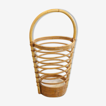 Rattan umbrella stand