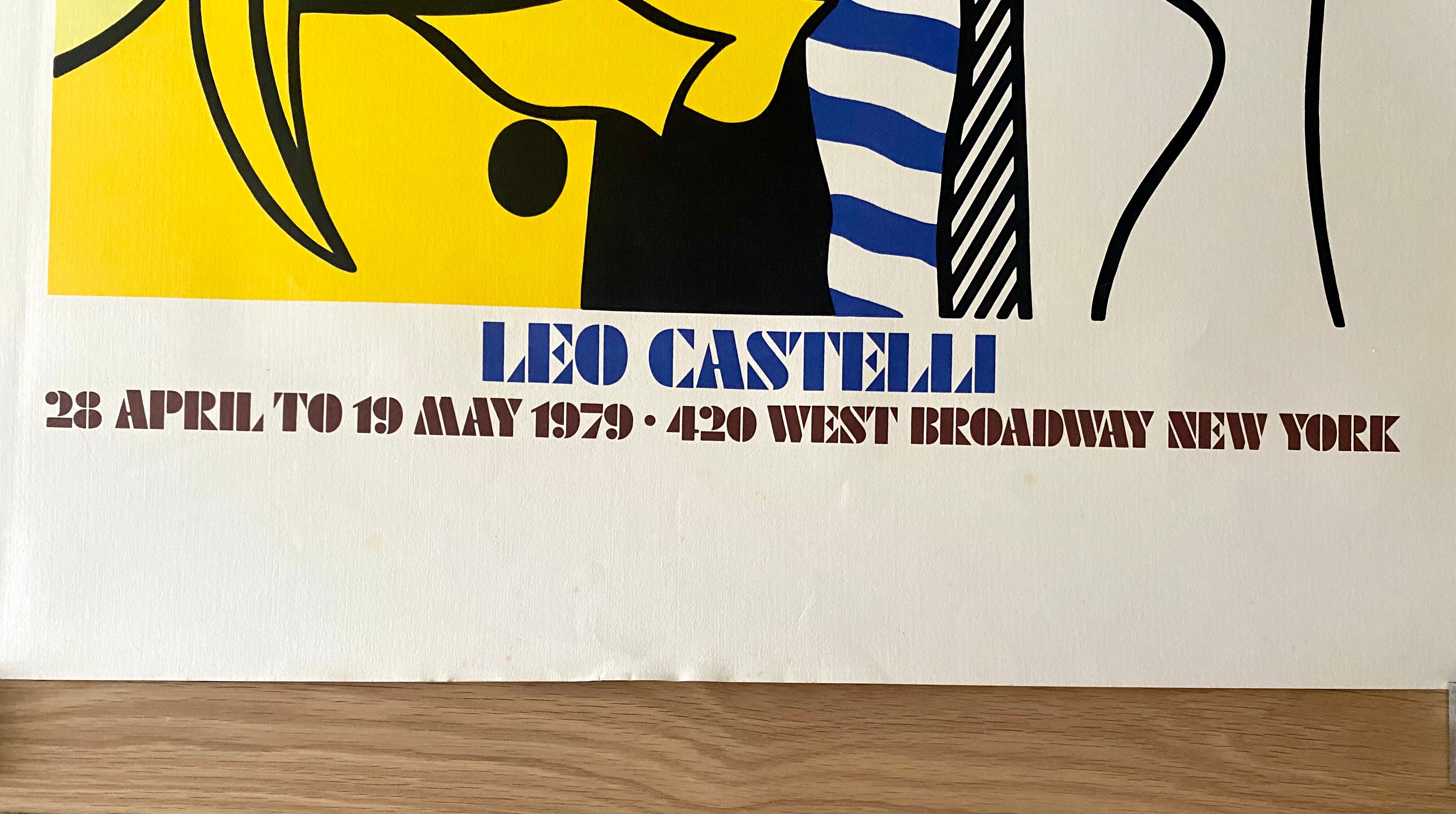 Roy Lichtenstein - Original Exhibition Poster at Leo Castelli Gallery, 1979 - Poster