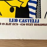Roy Lichtenstein - Original Exhibition Poster at Leo Castelli Gallery, 1979 - Poster