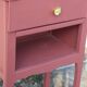 Terracotta pink bedside table
