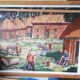 Wooden frame for old Rossignol school posters