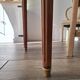 Extendable desk in solid wood in Louis XVI style