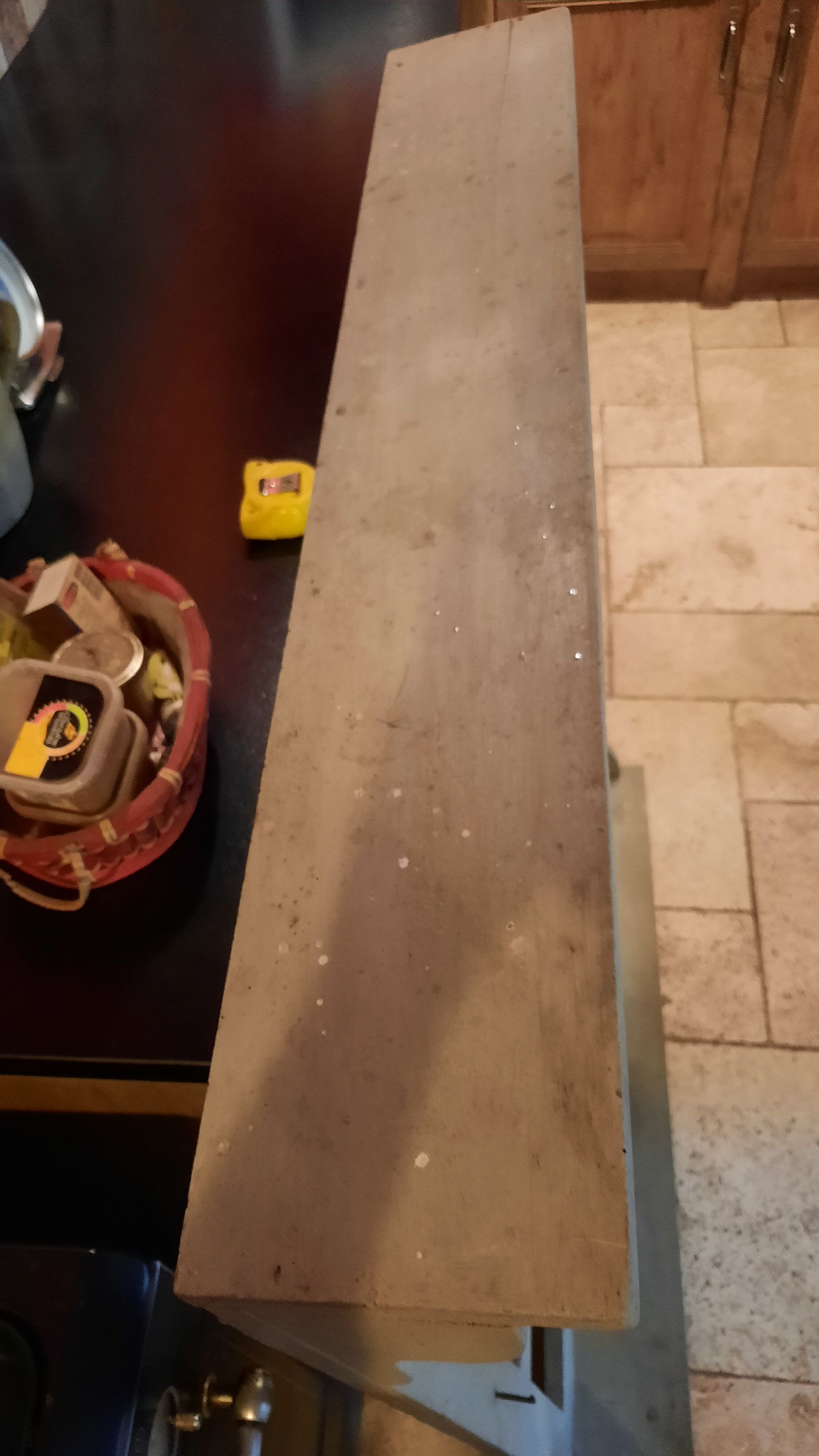 Pan holder and utensils