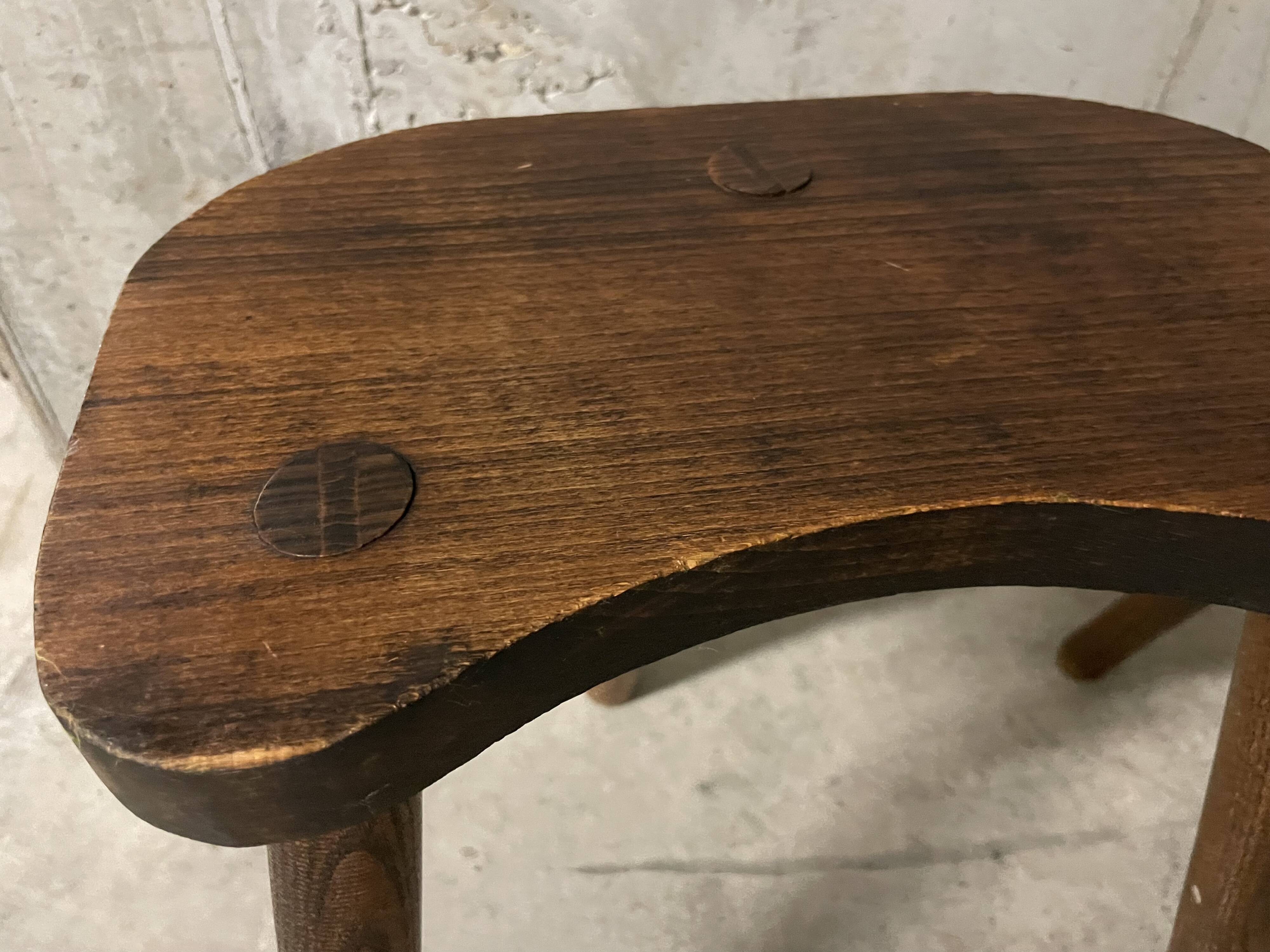 Pair of tripod stools