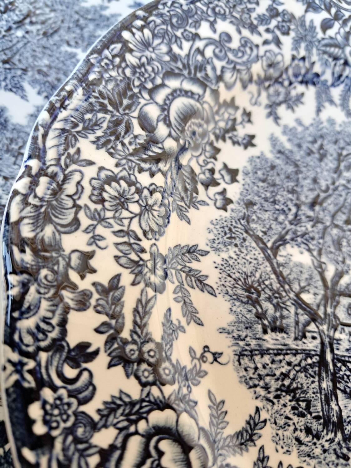 Antique dessert plates