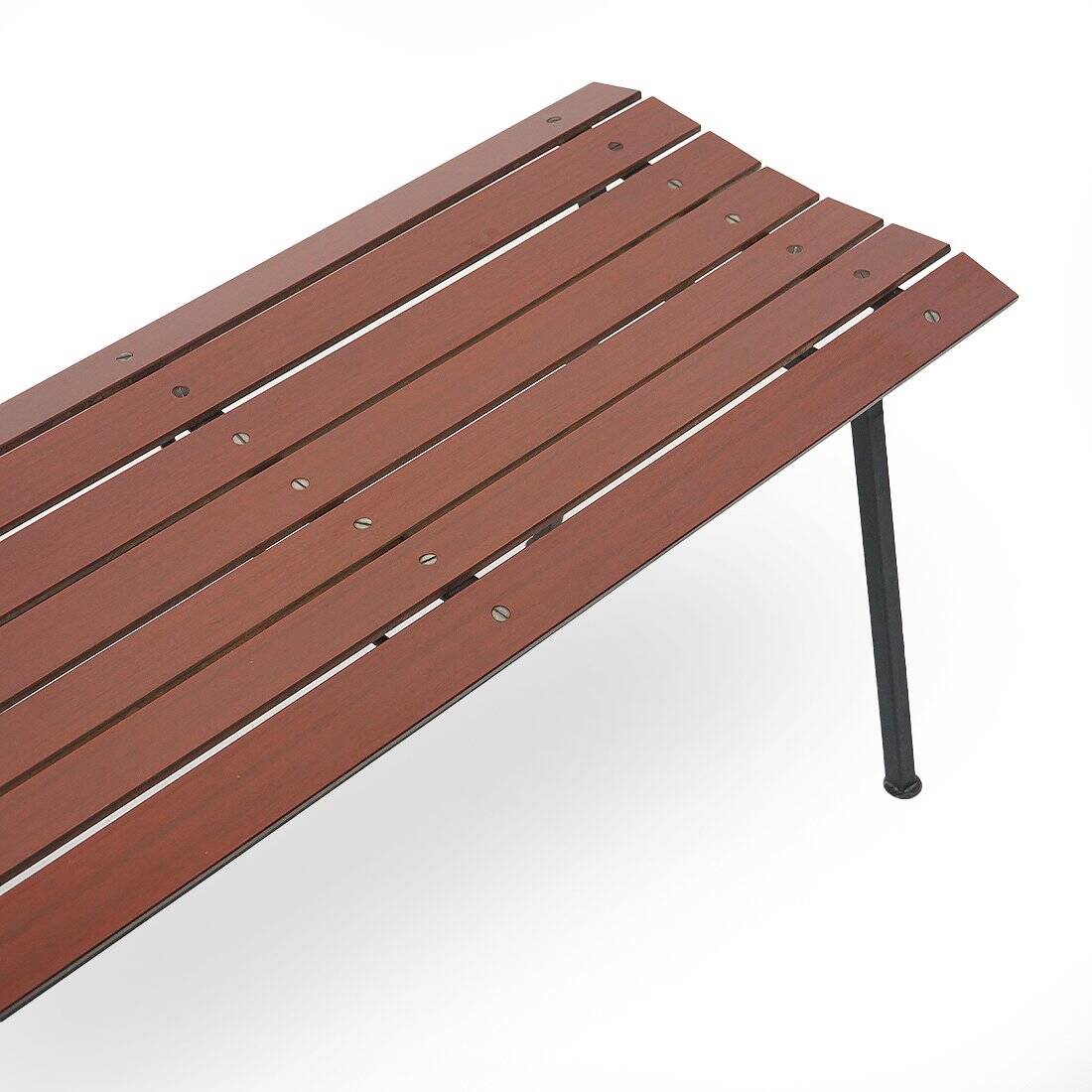 Vintage metal bench, 1950s