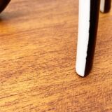 Sculptural porcelain vase from mid-century Germany by Lindner.