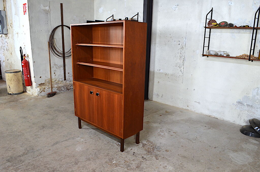 Bookcase mahogany circa 1960