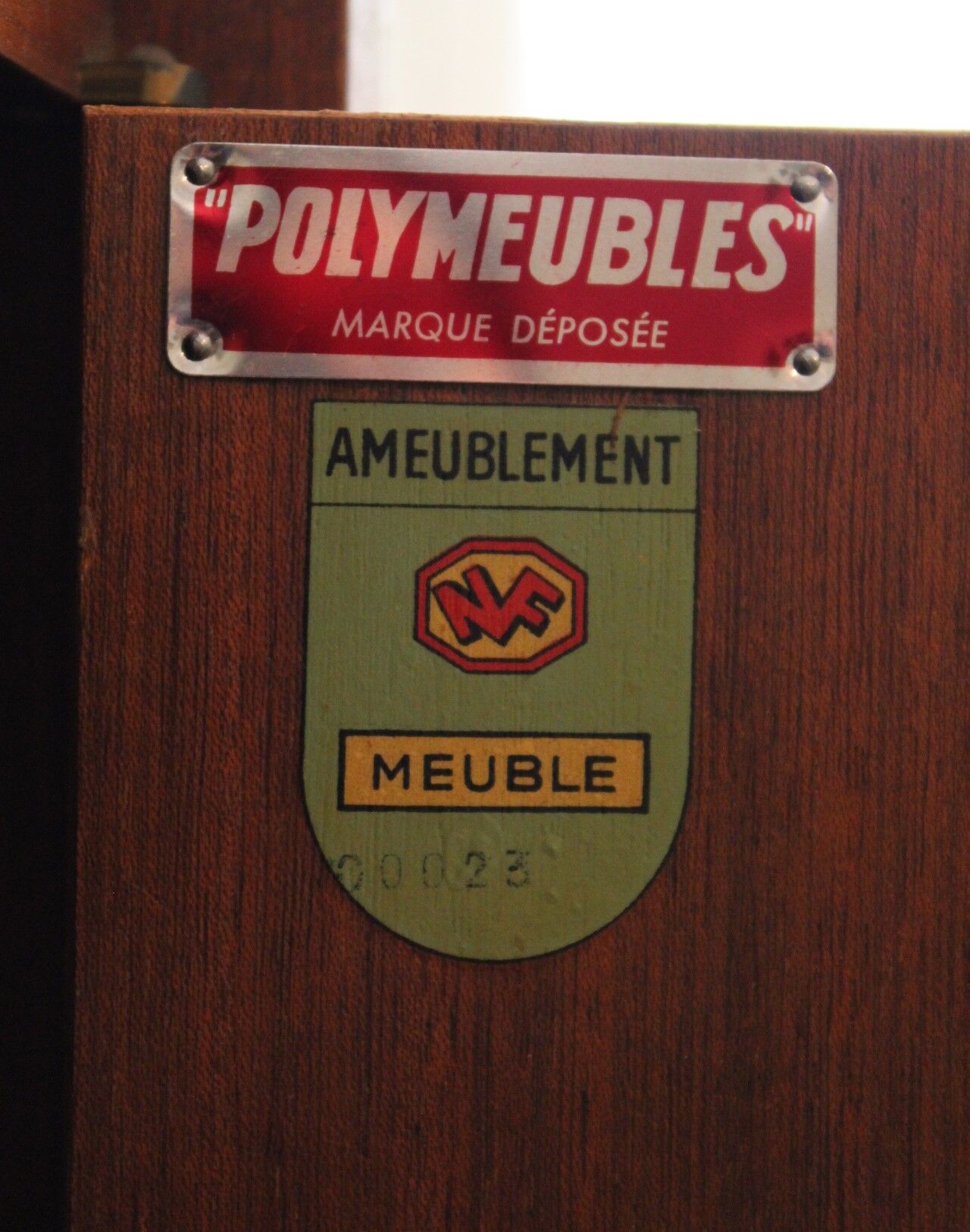 Pair of Polymeubles cabinets David series B, 1958