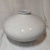 Large Art Deco vase in crackled earthenware